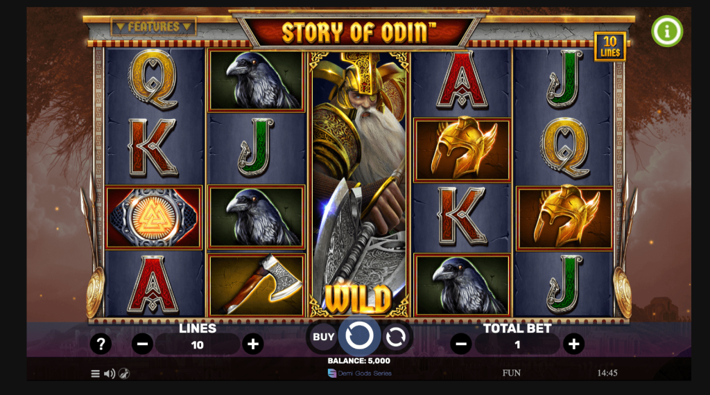 Слот Story of Odin