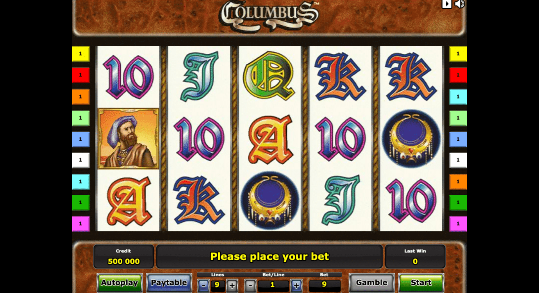 Слот Columbus