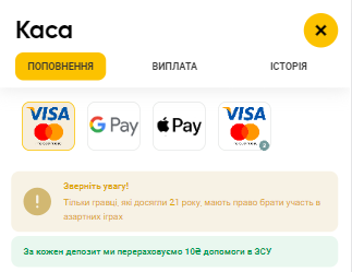 Slots City &ndash; Методи Депозиту 